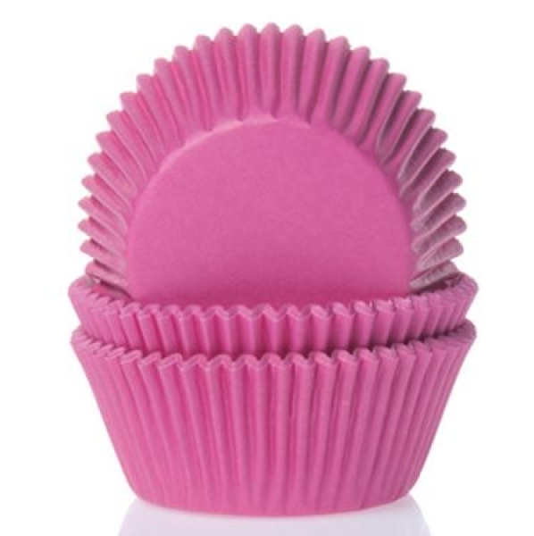 Mini Cupcake Backförmchen - Magenta